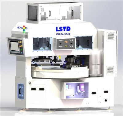 Heavy Duty Dvouhlavá chemicko-mechanická leštička HCP-1280